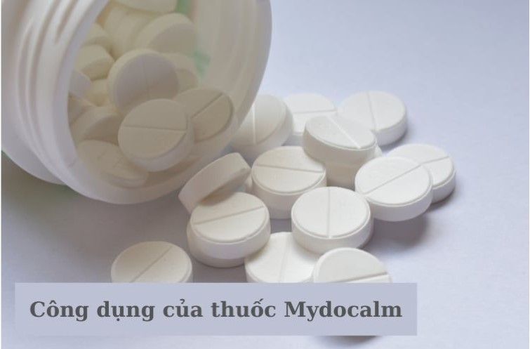 Mydocalm giúp giảm co thắt cơ
